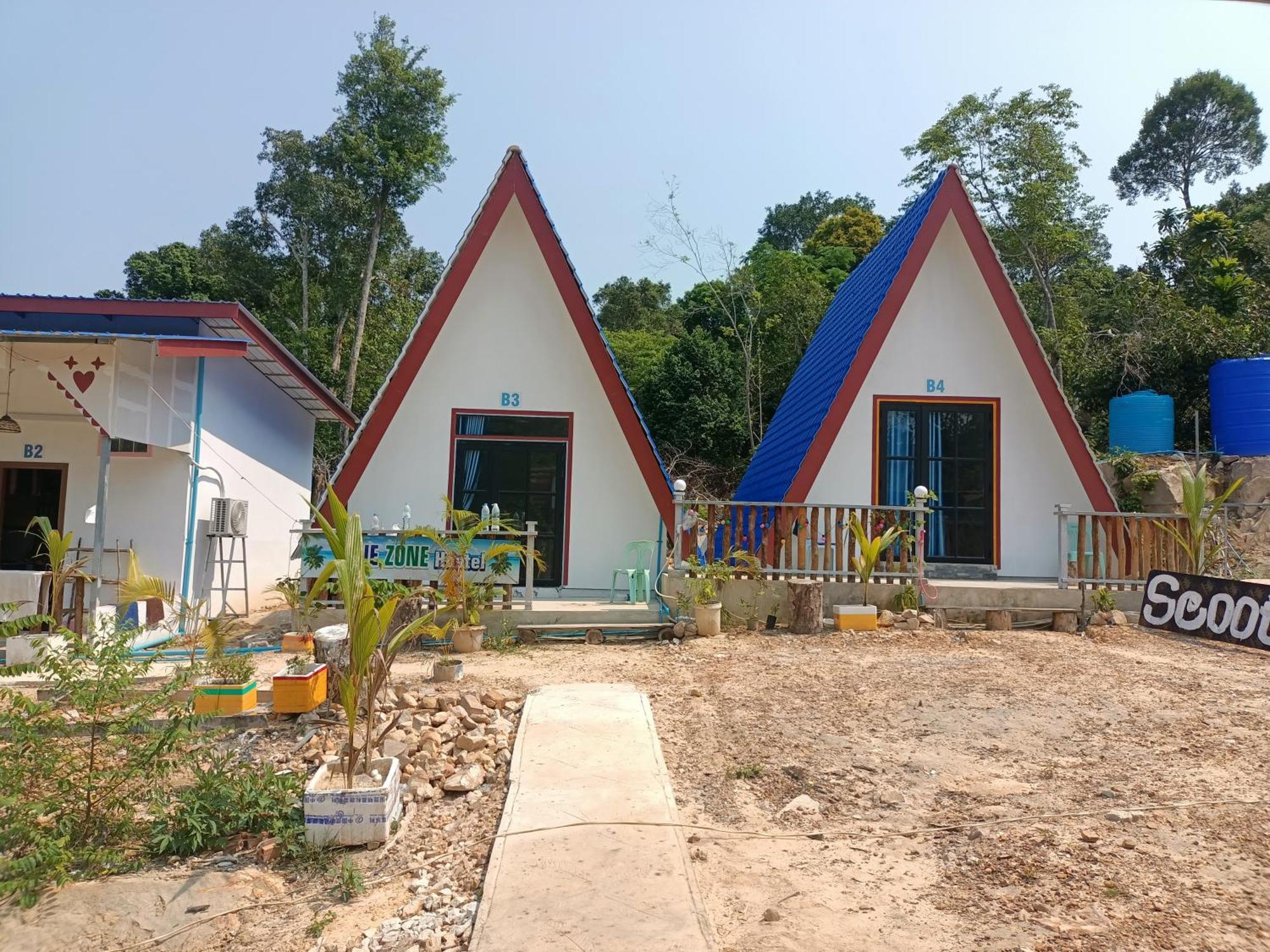 Blue Zone Hostel Kaoh Touch Dış mekan fotoğraf